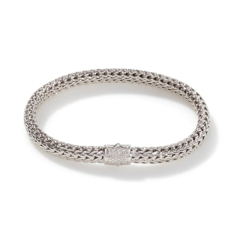 JOHN HARDY Classic Chain Diamond Bracelet