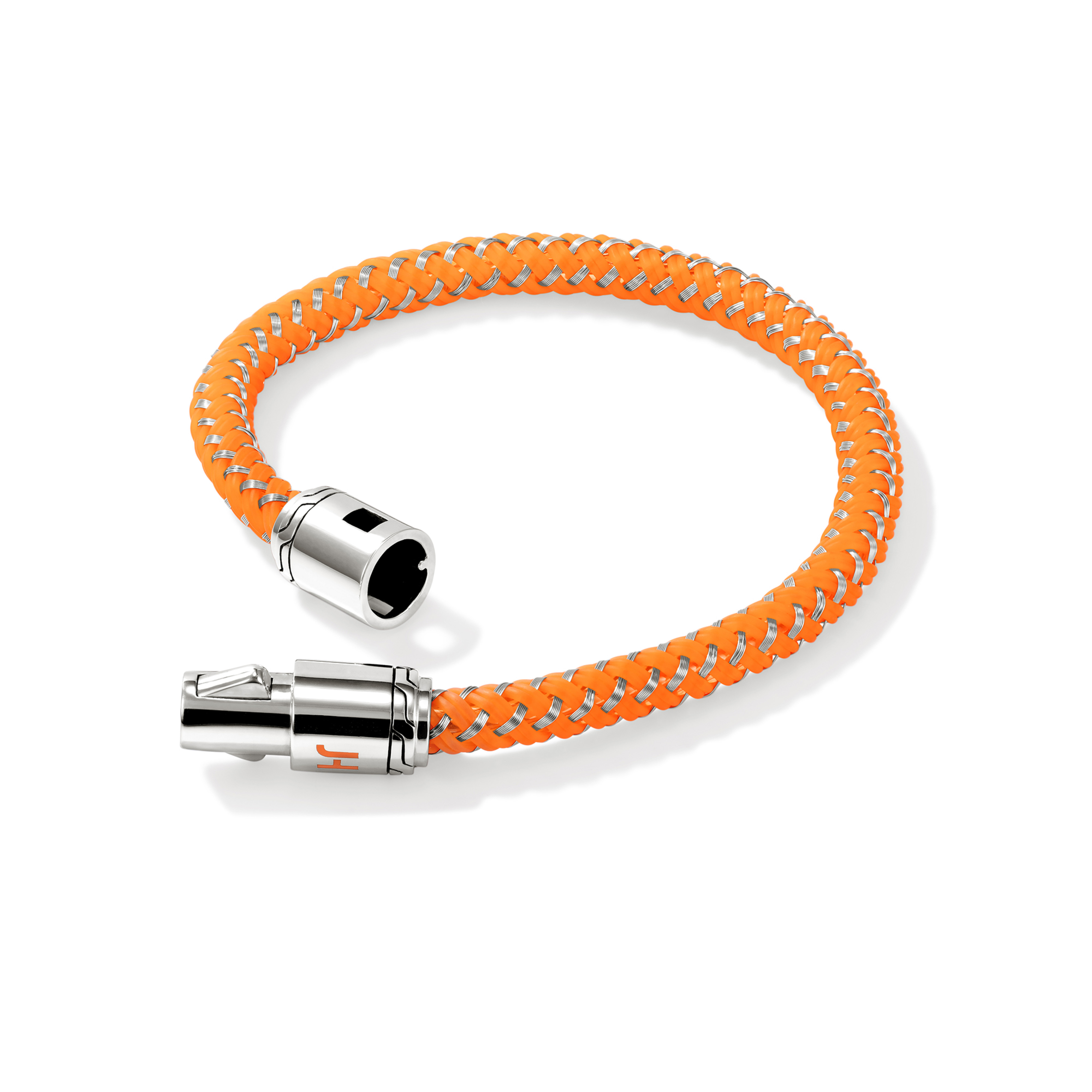 JOHN HARDY Mens Silver & Cord Bracelet