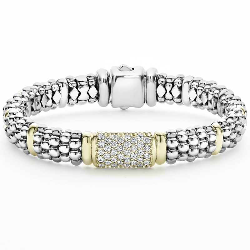 LAGOS Signature Caviar Diamond Bracelet