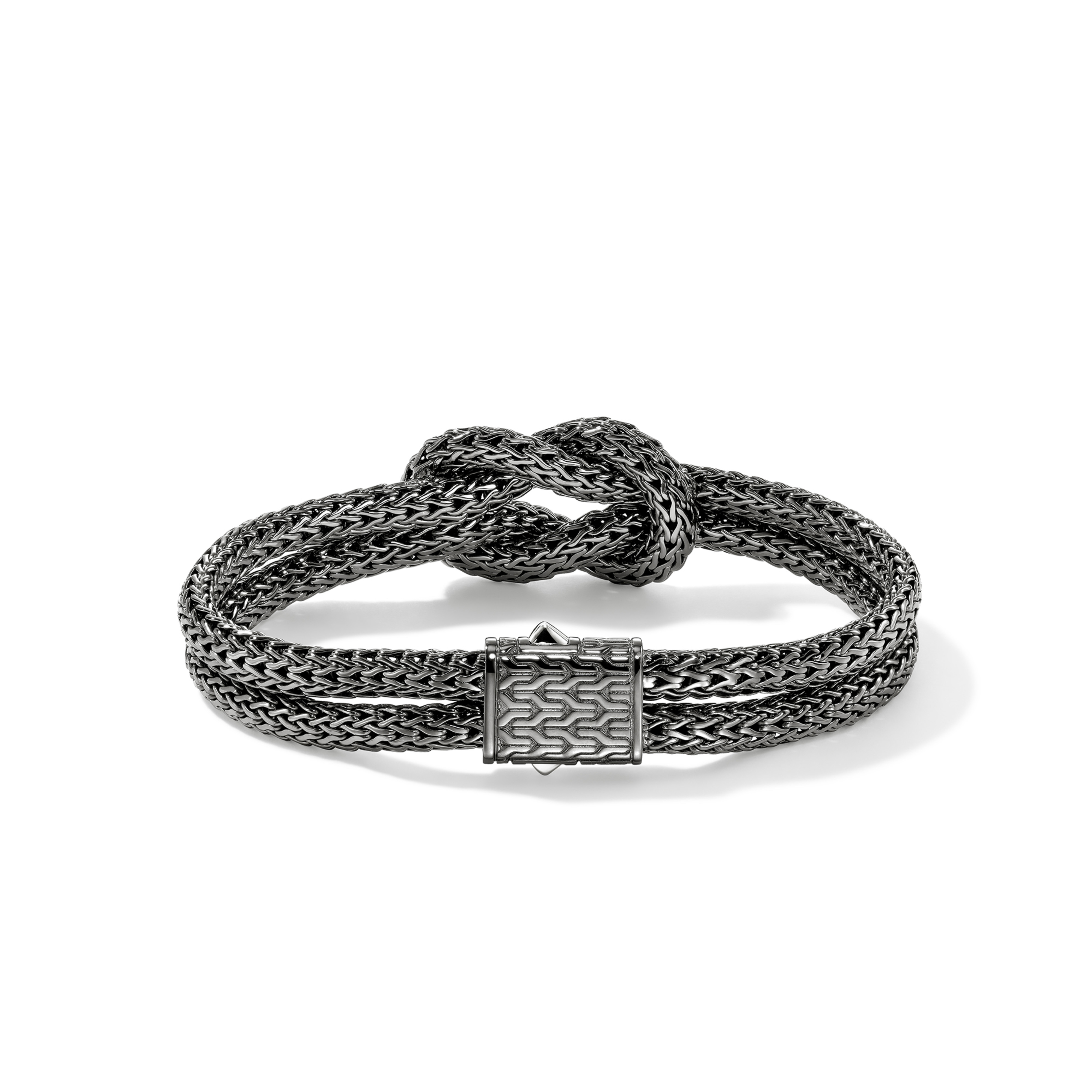 JOHN HARDY Love Knot Double Row Chain Bracelet