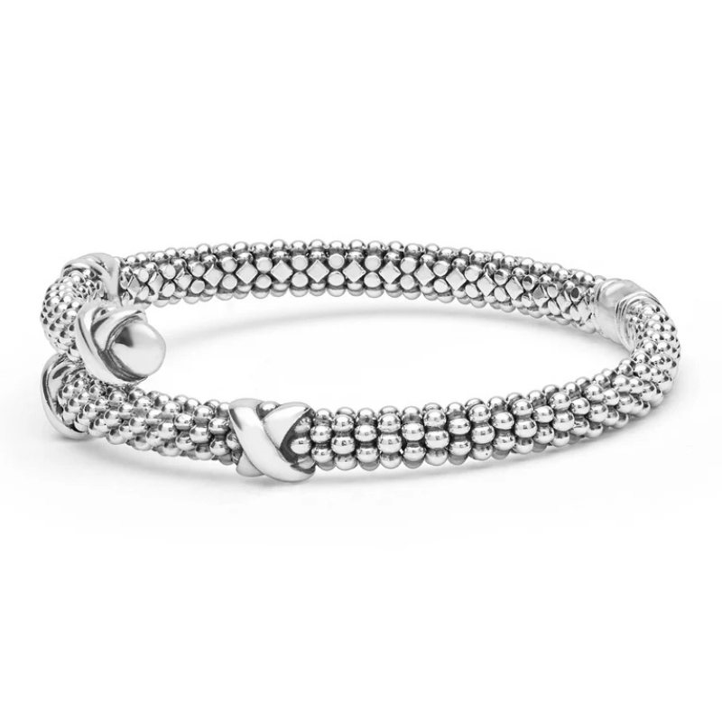 LAGOS Silver X Station Versa Bypass Bracelet