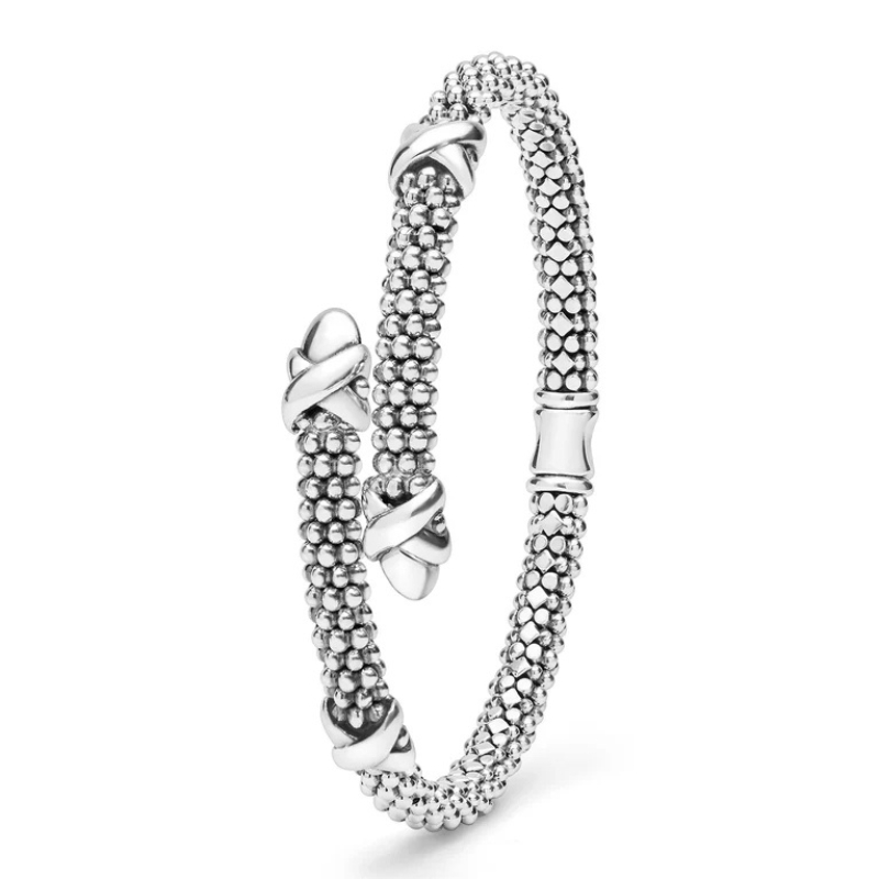 LAGOS Silver X Station Versa Bypass Bracelet