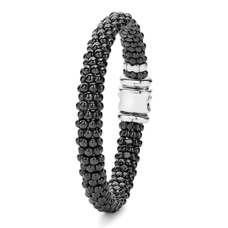 LAGOS Black Caviar Ceramic Beaded Bracelet