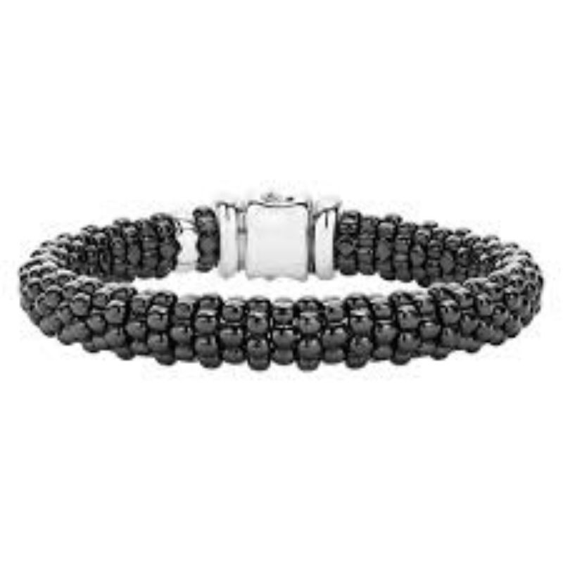 LAGOS Black Caviar Ceramic Beaded Bracelet