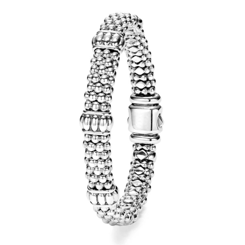 LAGOS Signature Caviar Fluted Beaded Bracelet