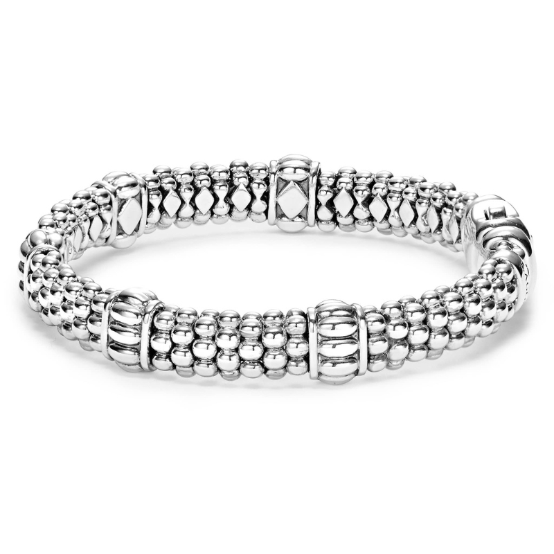 LAGOS Signature Caviar Fluted Beaded Bracelet