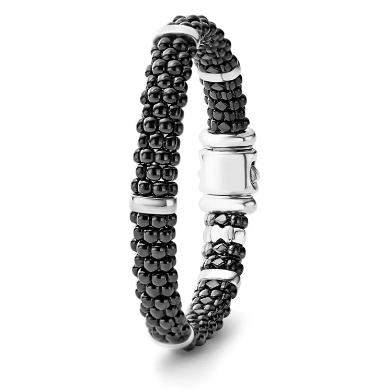 LAGOS Black Caviar Station Bracelet