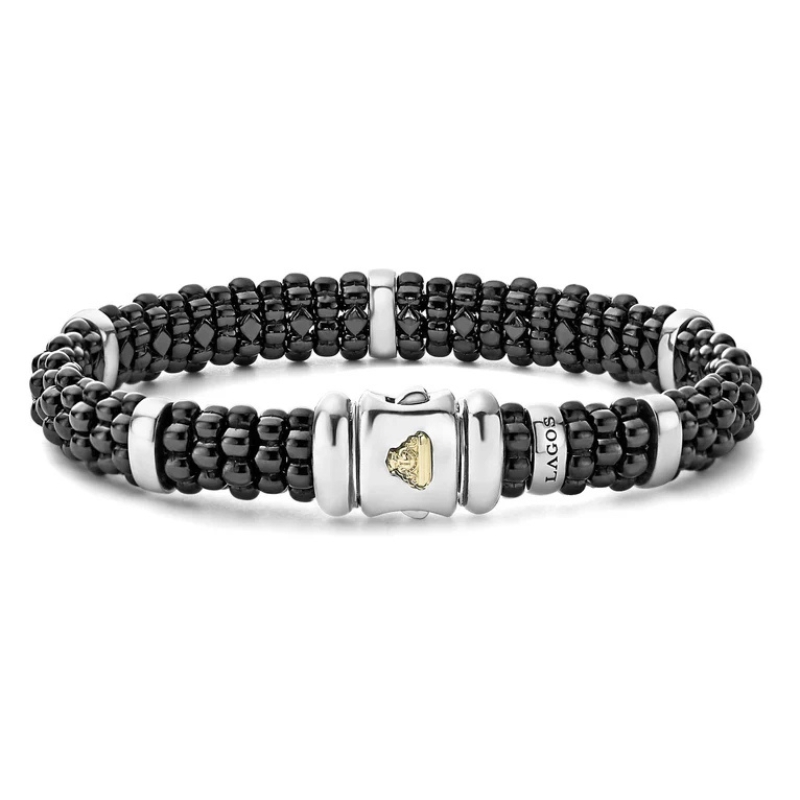 LAGOS Black Caviar Station Bracelet