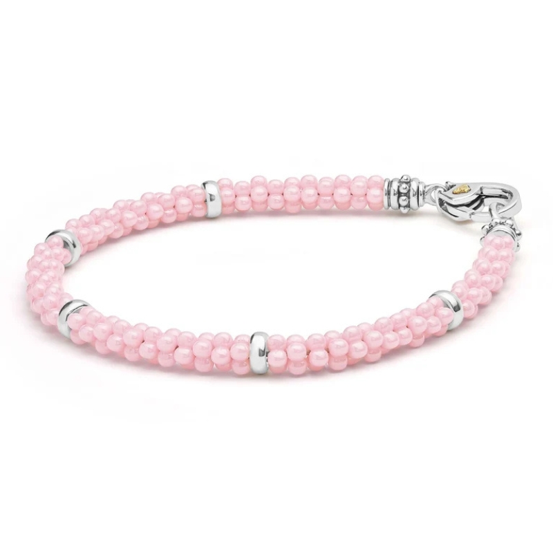 LAGOS Pink Caviar Station Bracelet