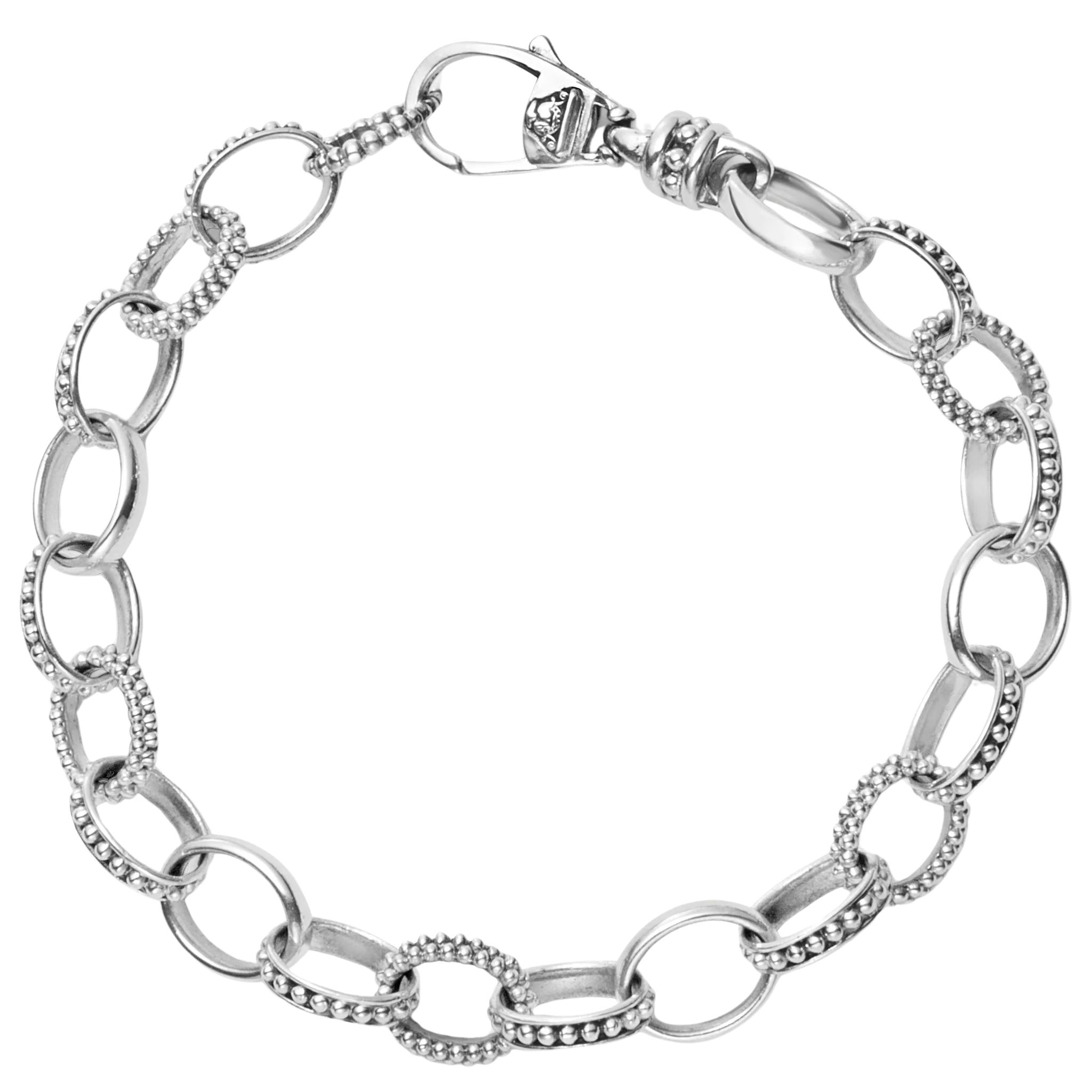 LAGOS Signature Caviar Bead Link Bracelet