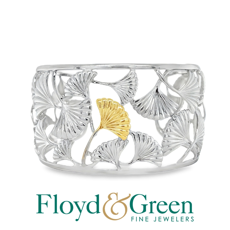 SS/18KY Ginkgo Wide Cuff