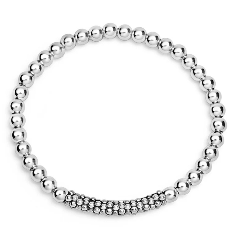 LAGOS Signature Caviar Bar Stretch Bracelet
