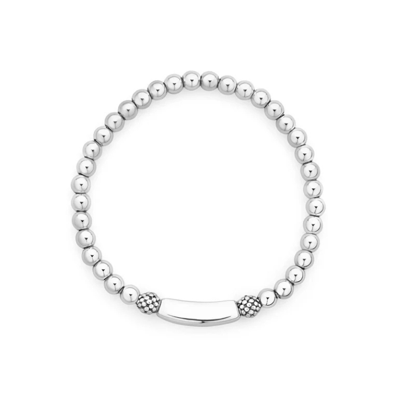 LAGOS Signature Caviar ID Stretch Bracelet
