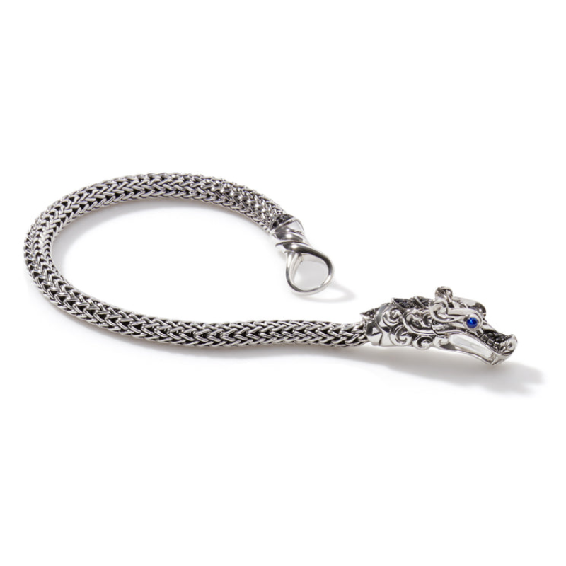 JOHN HARDY Black Sapphire Naga Bracelet