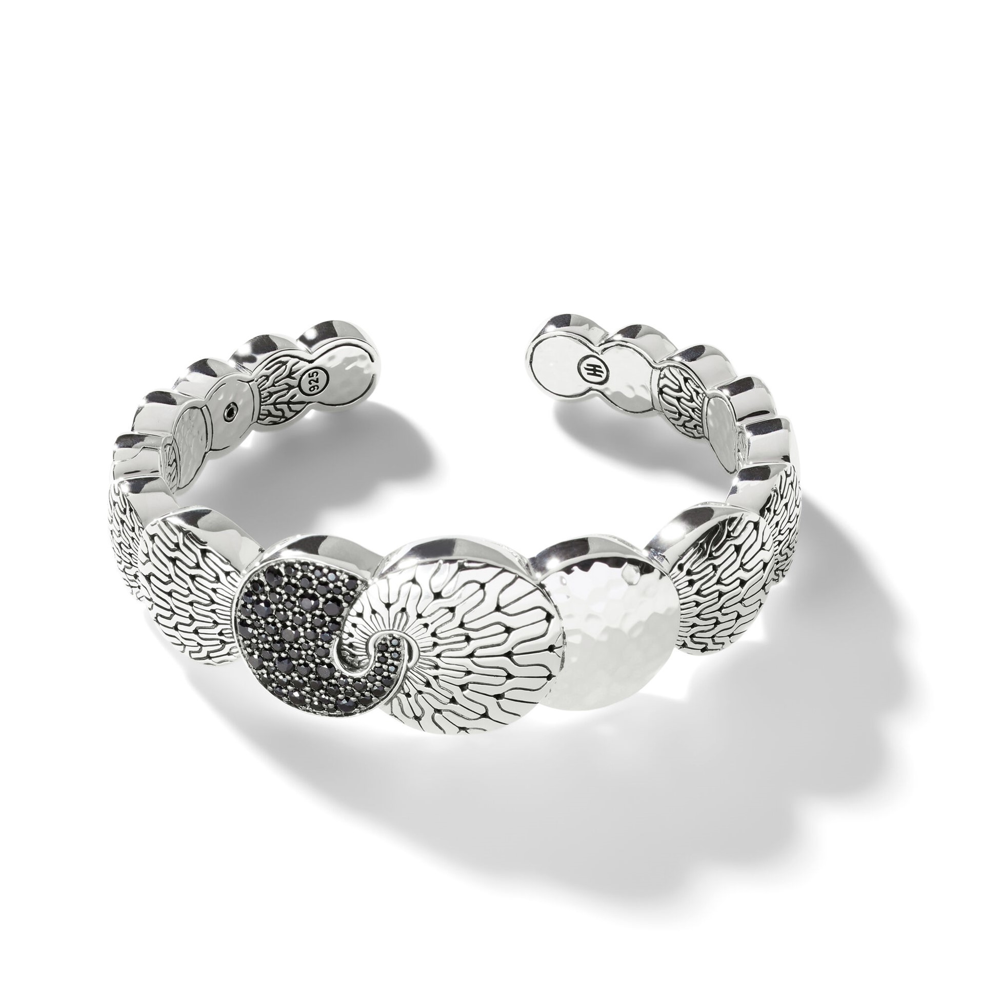 JOHN HARDY: RADIAL PAVÉ KICK CUFF