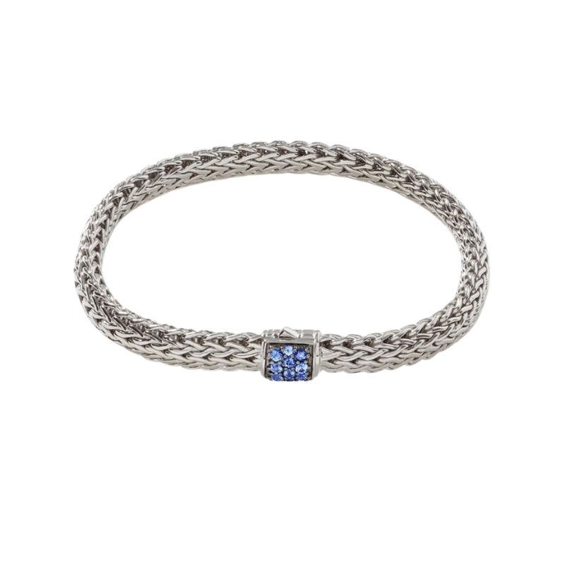 JOHN HARDY Classic Chain Blue Sapphire Bracelet
