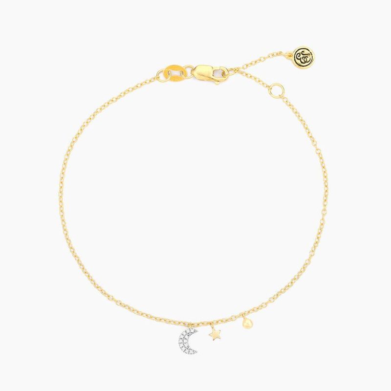ELLA STEIN  Certainly Celestial Chain Bracelet