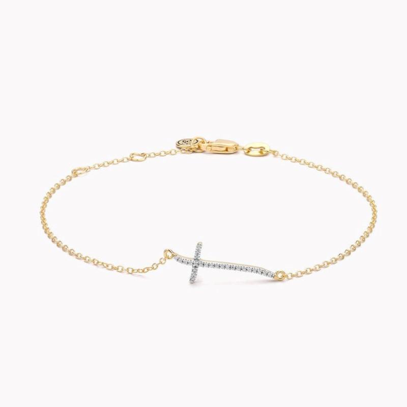 ELLA STEIN Criss Cross Chain Bracelet