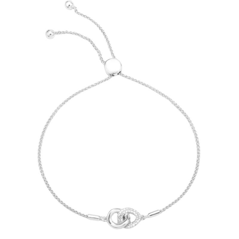 ELLA STEIN Entwined Discs Bolo Bracelet