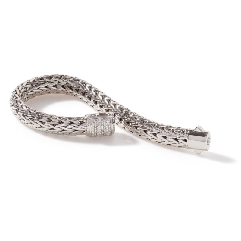 JOHN HARDY Classic Chain Diamond Pavé Bracelet