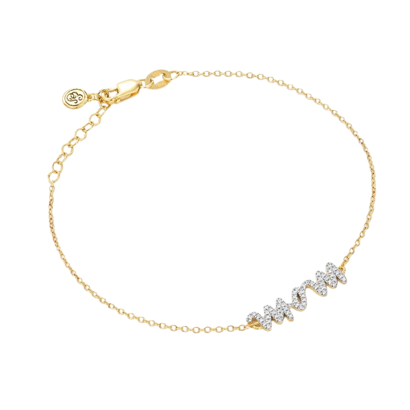 ELLA STEIN Rockstar Mom Chain Bracelet