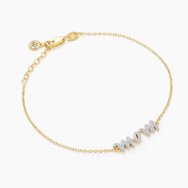 ELLA STEIN Rockstar Mom Chain Bracelet
