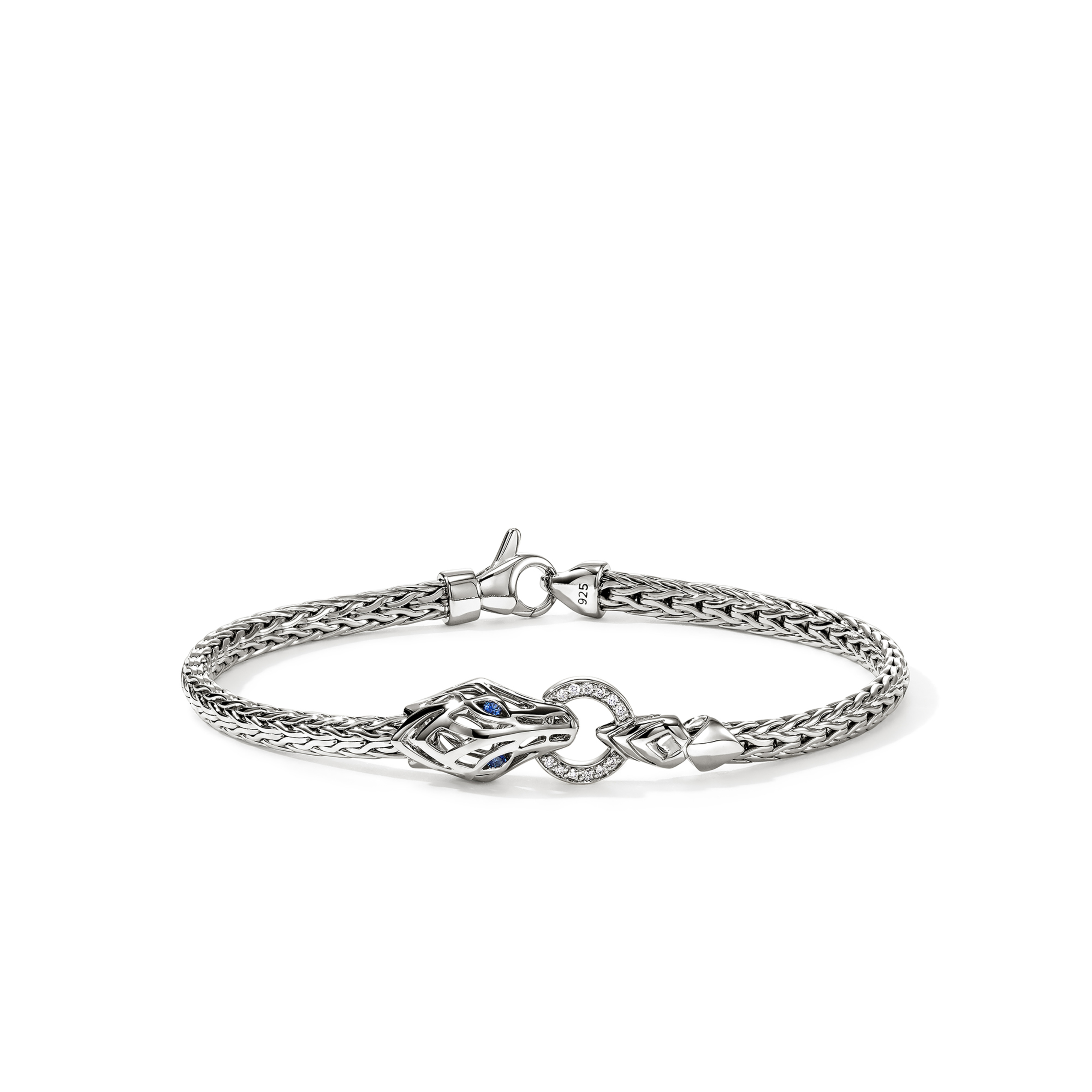 JOHN HARDY Naga Diamond and Sapphire Bracelet