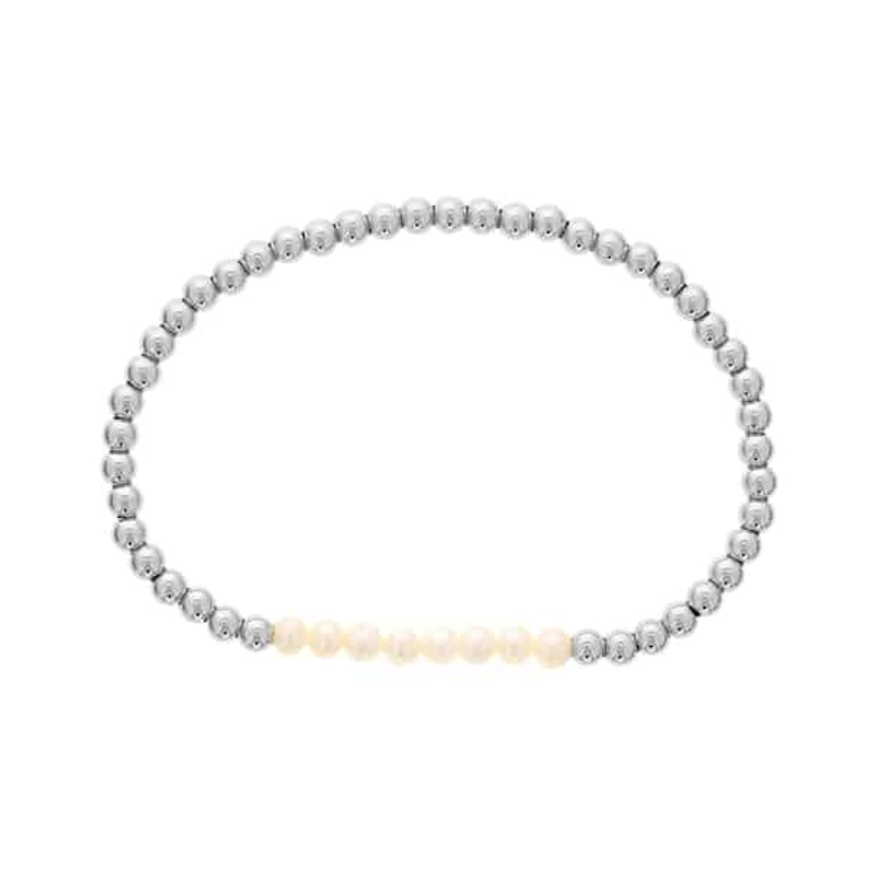 June Sterling Silver Pearl Mini