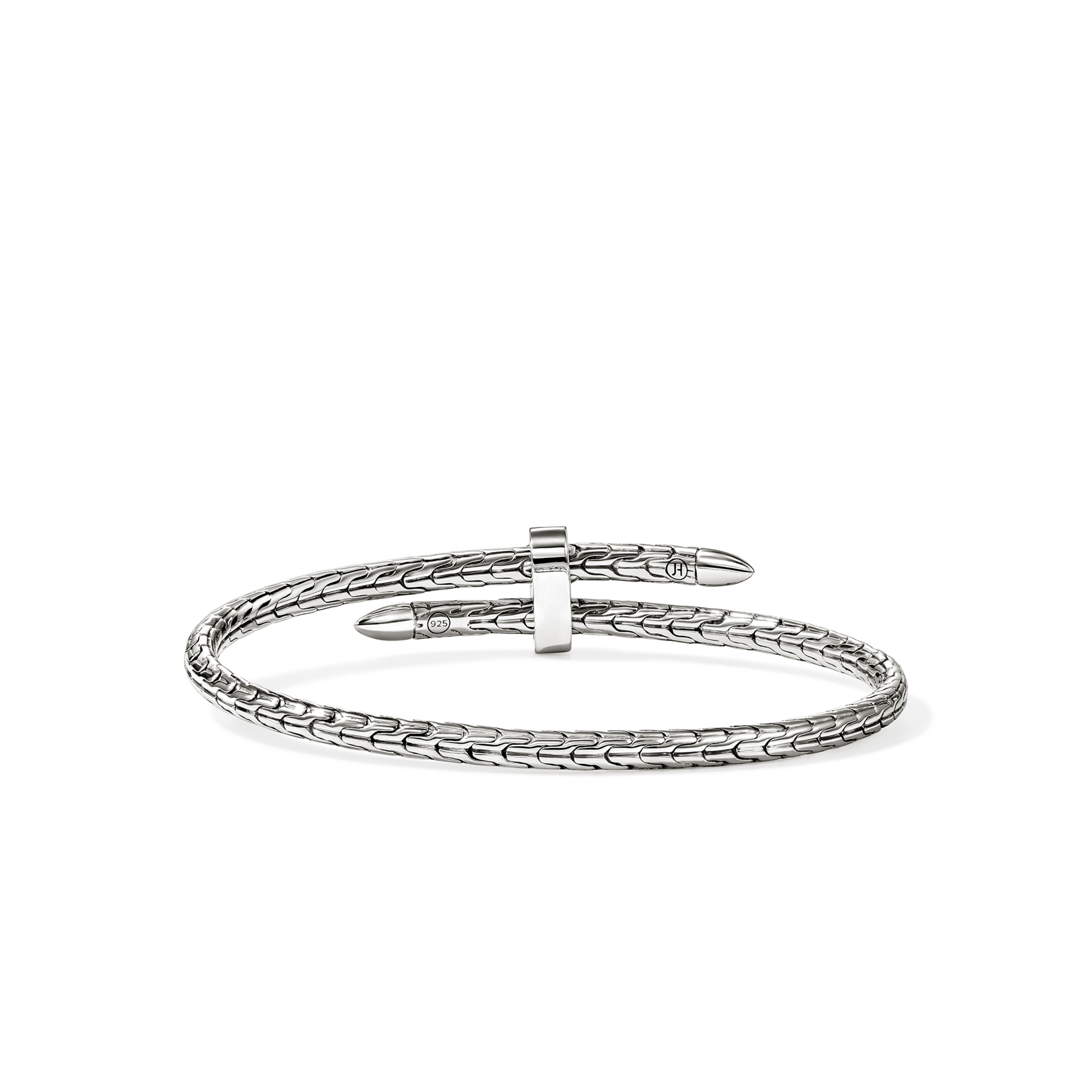 JOHN HARDY Spear Bypass Diamond Flex Cuff