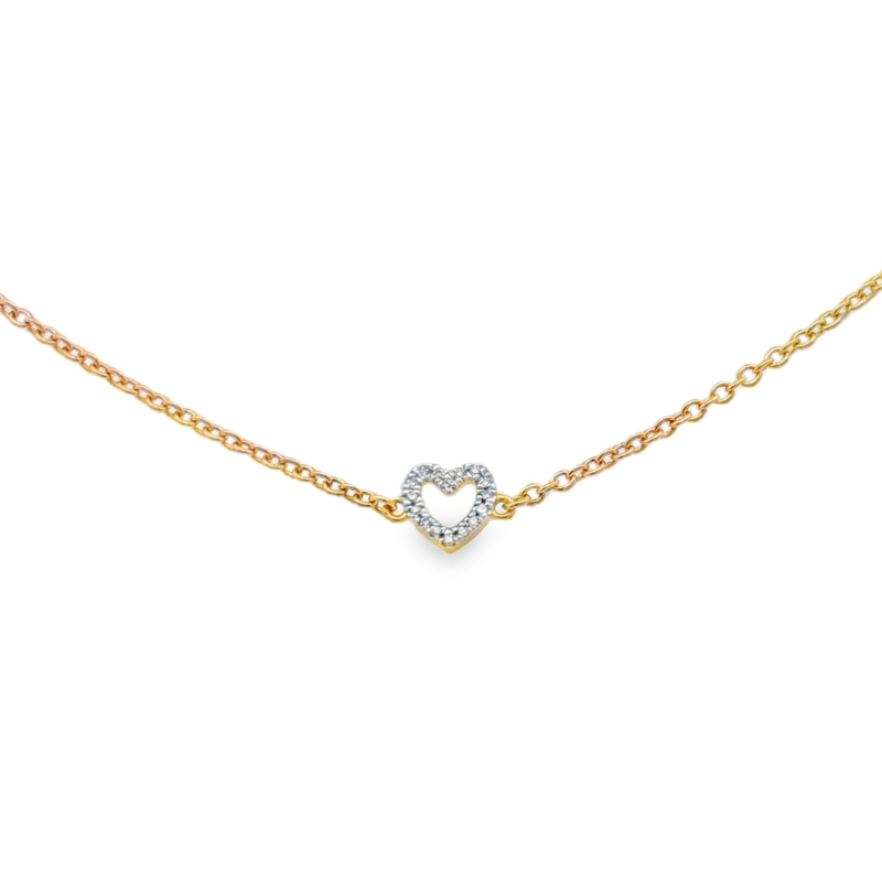 YPG Petite Heart Chain Bracelet