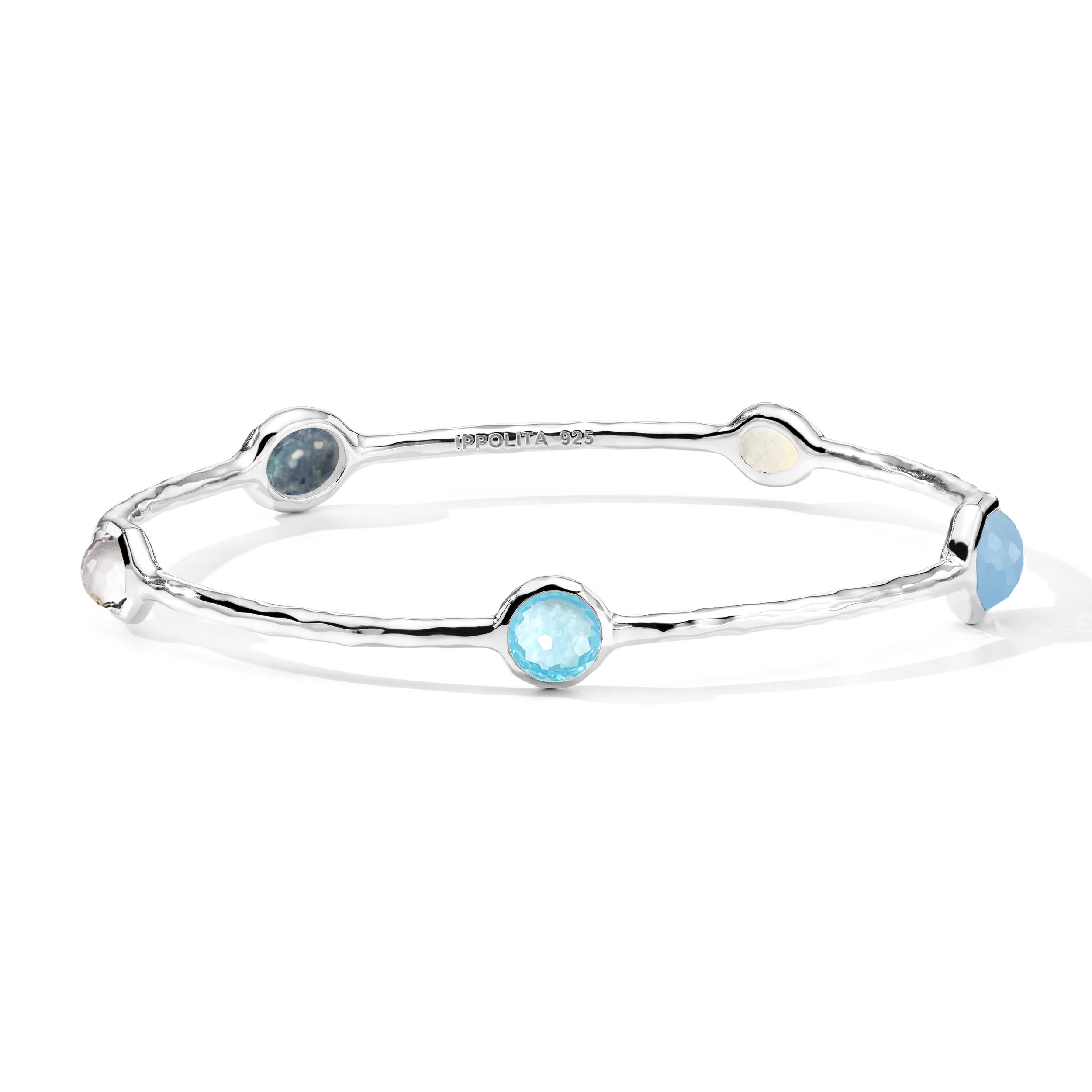 Lucente 925 Rock Candy® 5-Stone Bangle in LucenteDFLAB, DFMOP, BJ, BT, CQ
