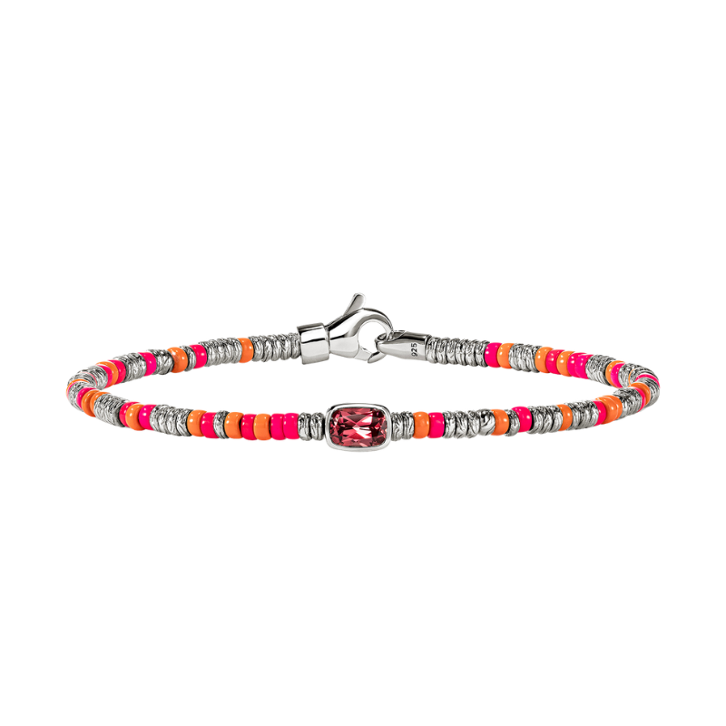 John Hardy Heishi Gem Bracelet