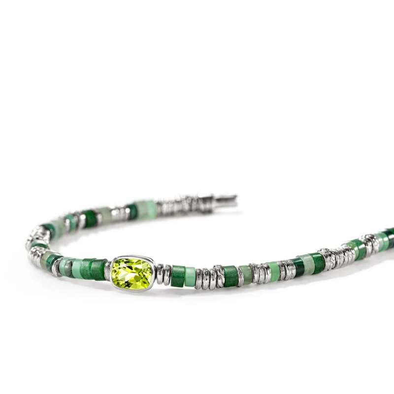 John Hardy Heishi Gem Bracelet