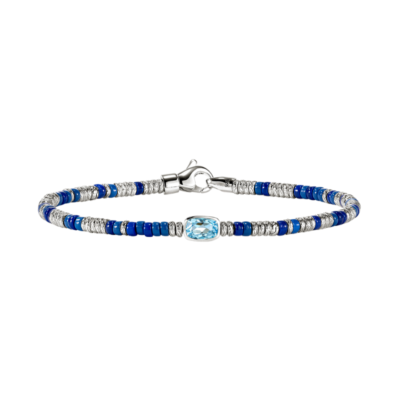 John Hardy Heishi Gem Bracelet