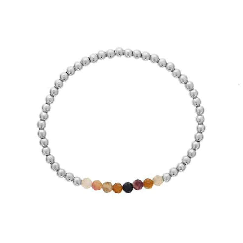 DEE BERKLEY October Birthstone Beaded Stretch Bracelet