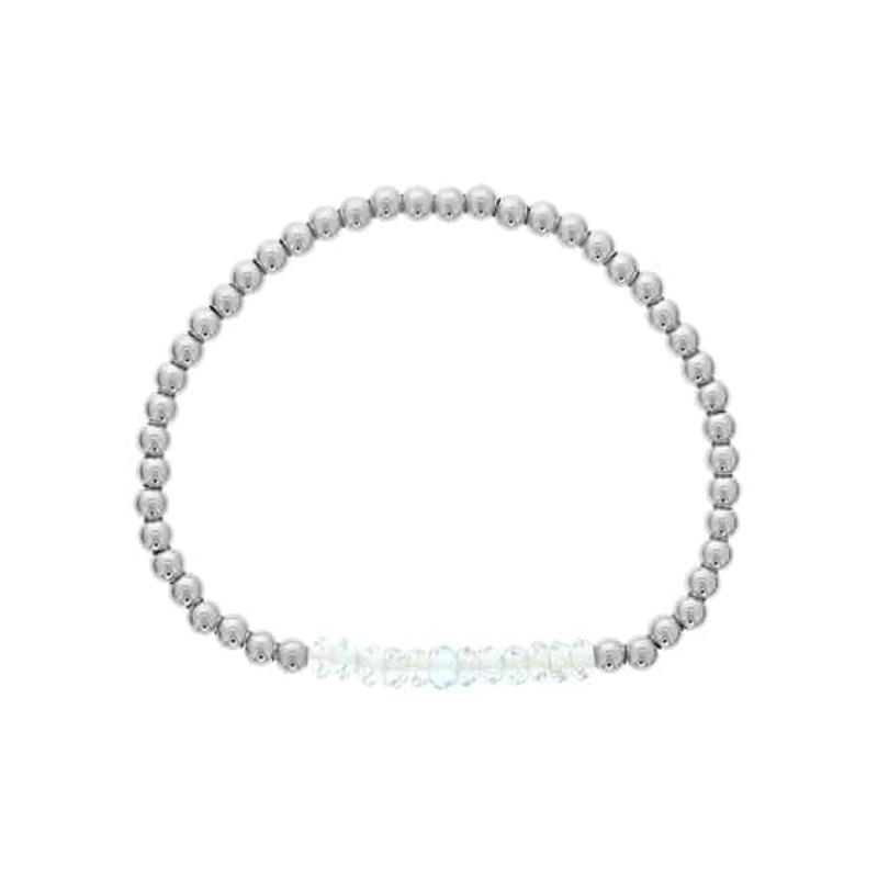 DEE BERKLEY December Birthstone Beaded Stretch Bracelet