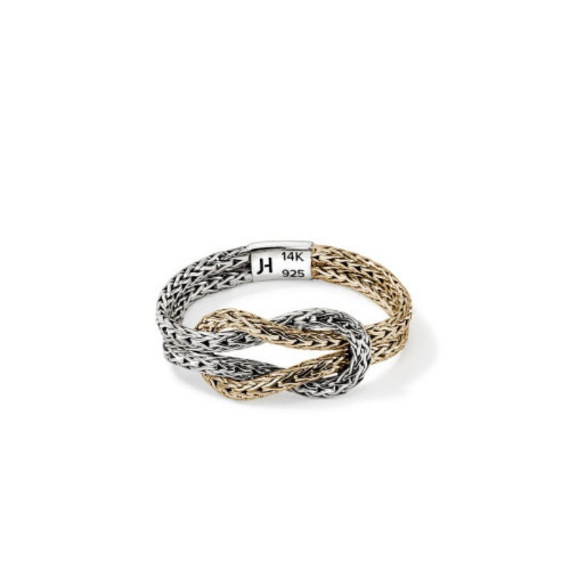 JOHN HARDY Love Knot Chain Ring - 001-620-01008