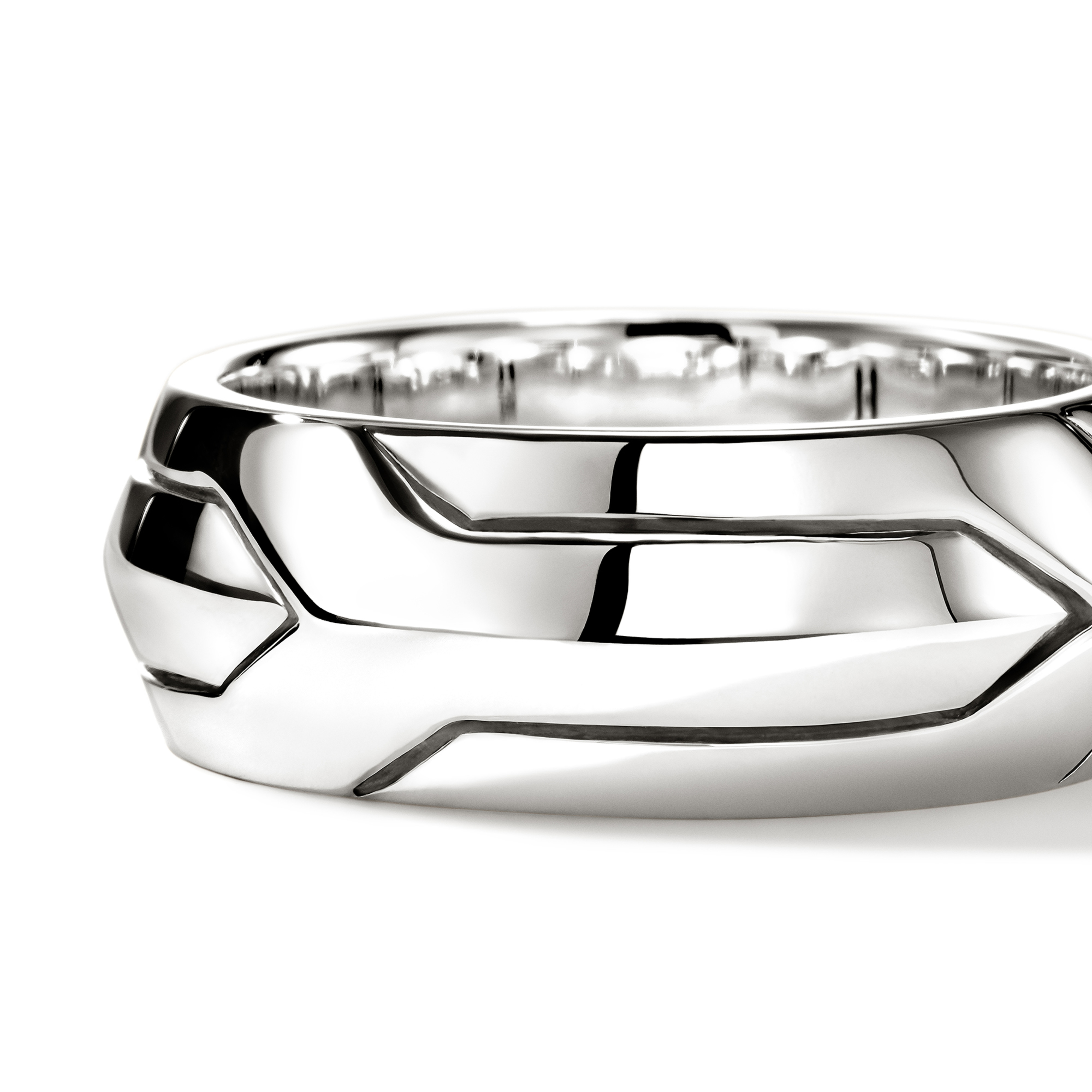 JOHN HARDY Icon Carved Band