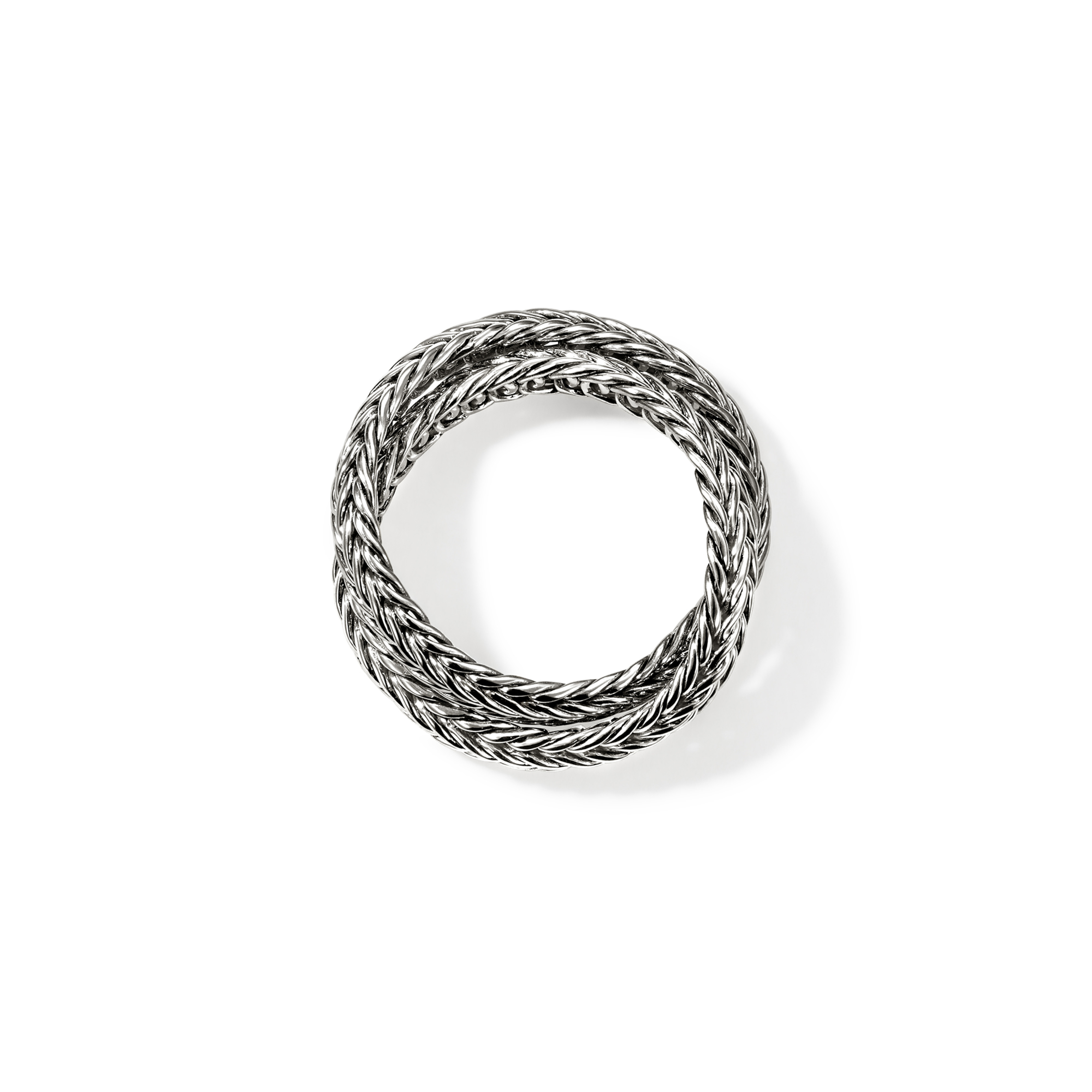 JOHN HARDY Kami Chain Crossover Ring