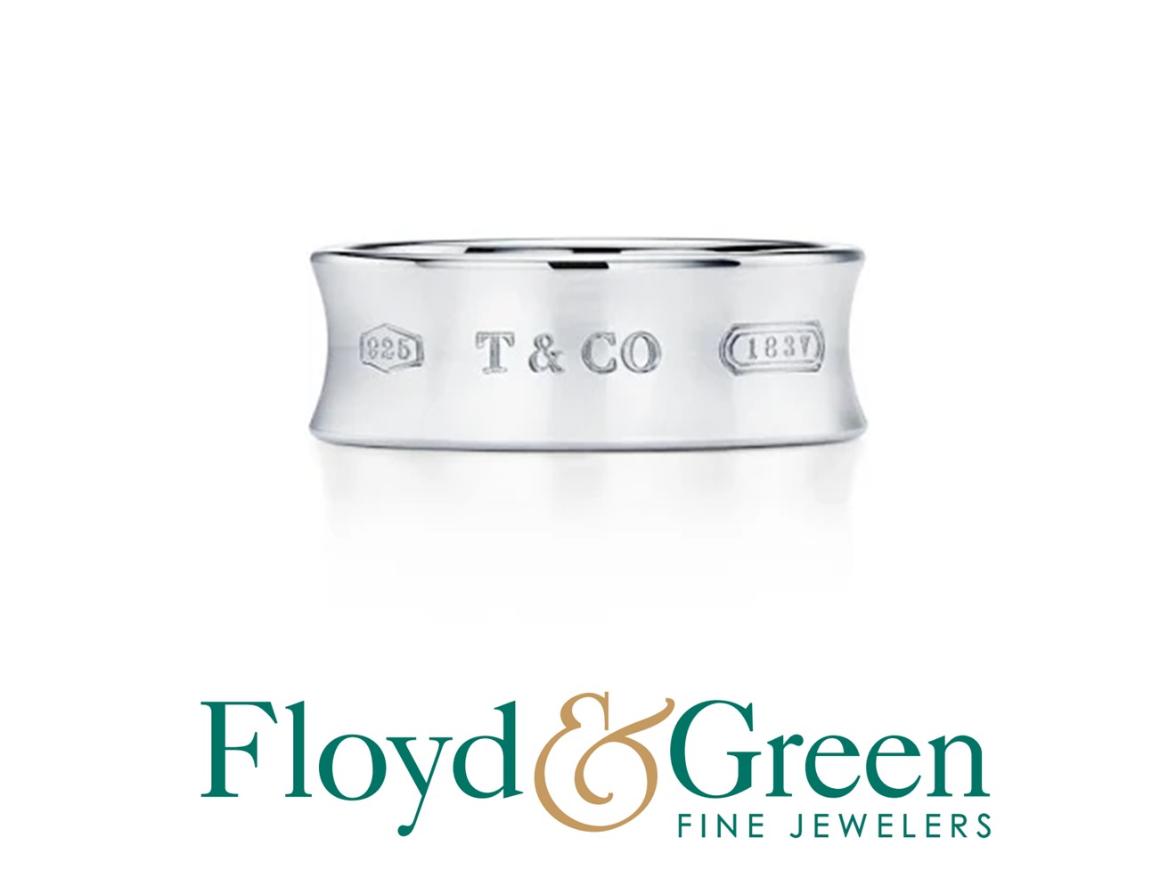 Tiffany & Co. Tiffany 1837® Collection Sterling Silver Band, Size 6