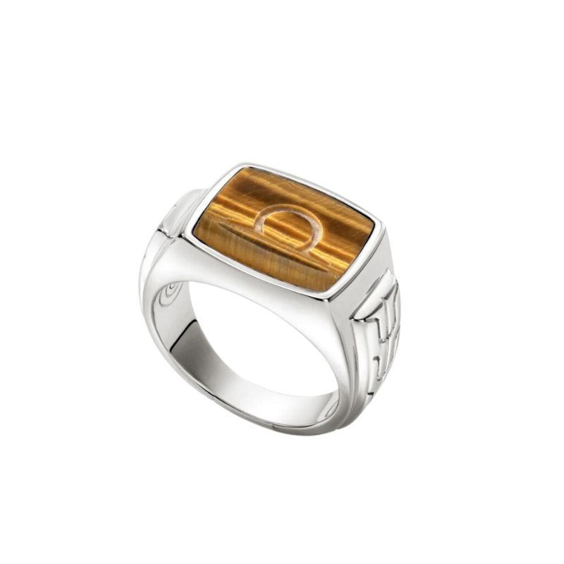 JOHN HARDY Tiger Eye Signet Ring