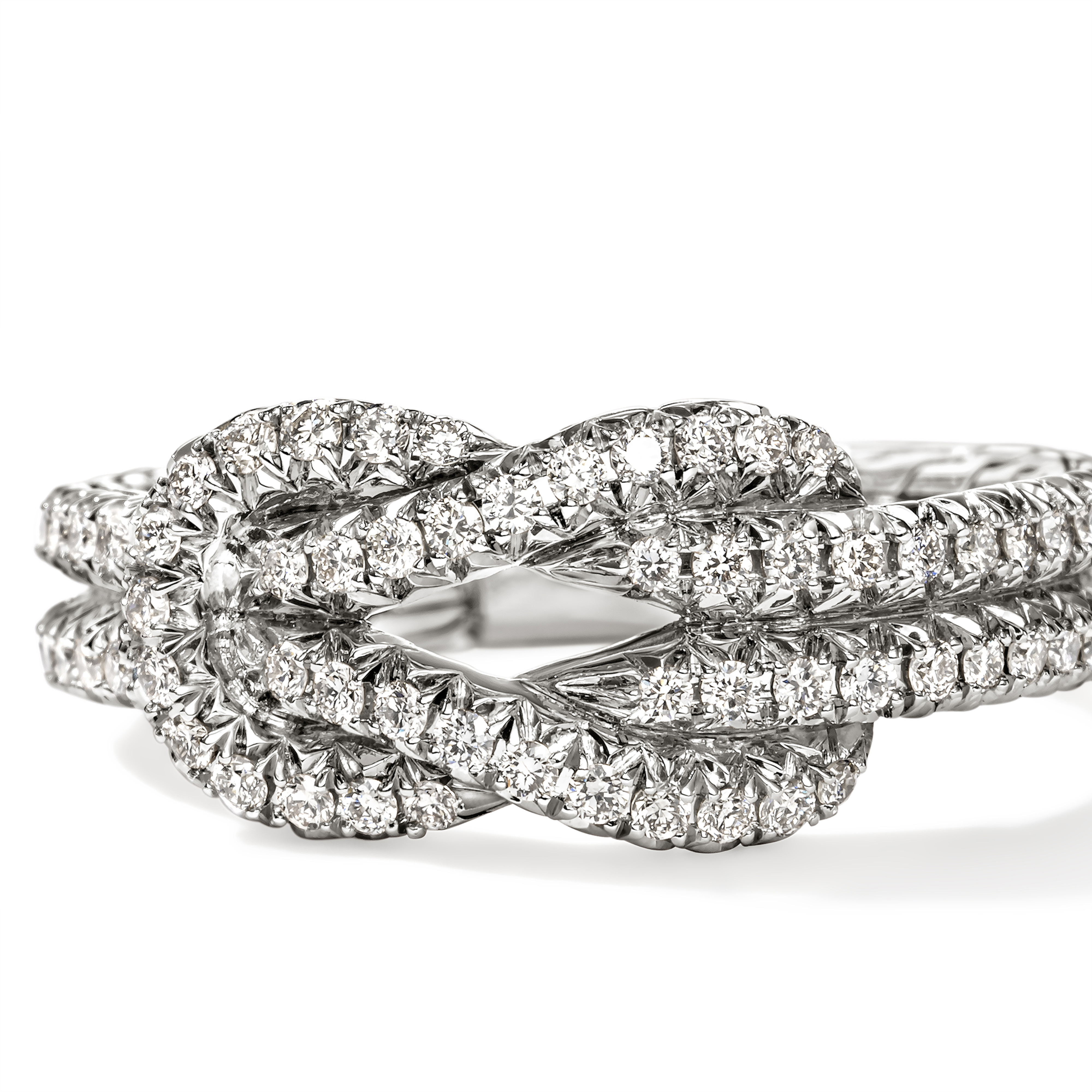 JOHN HARDY Diamond Love Knot Ring