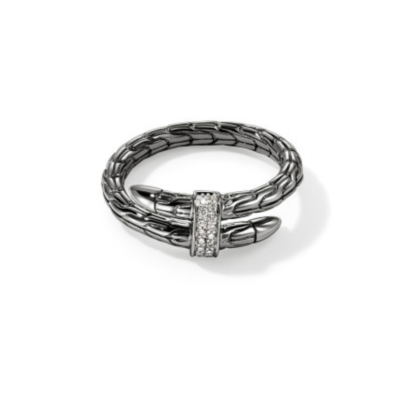 JOHN HARDY Spear Diamond Bypass Ring