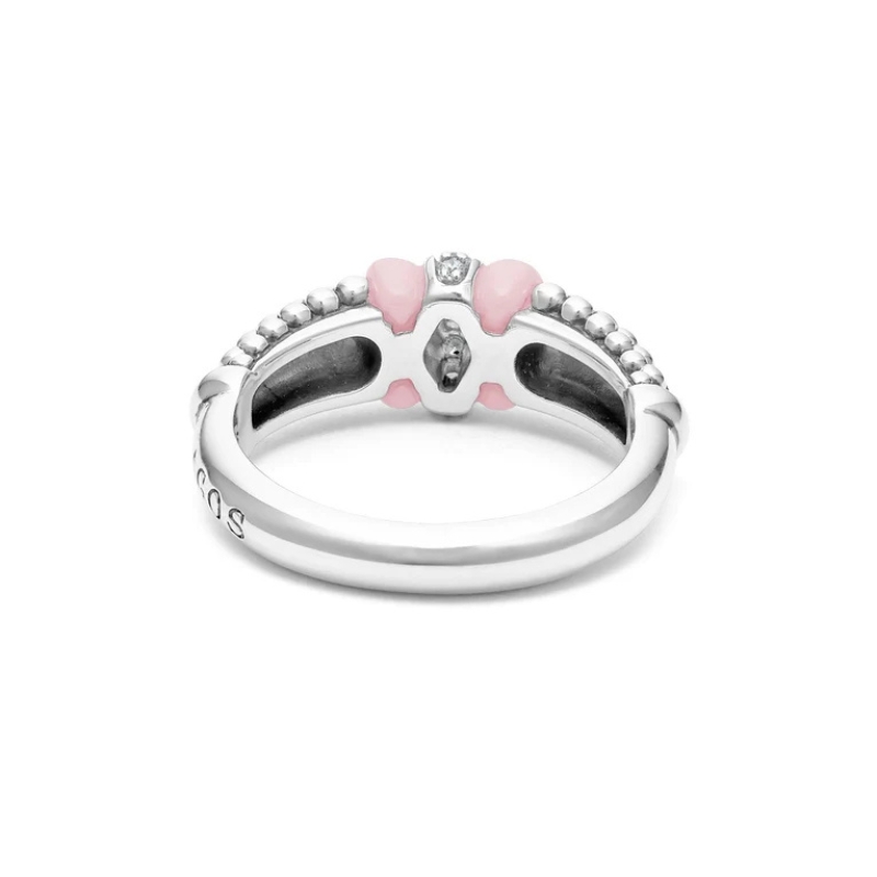 LAGOS Pink Caviar Diamond Ring