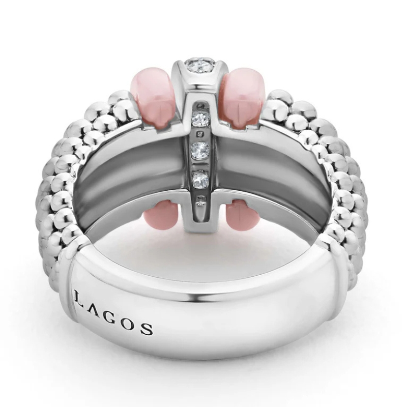 LAGOS Pink Caviar Diamond Ring