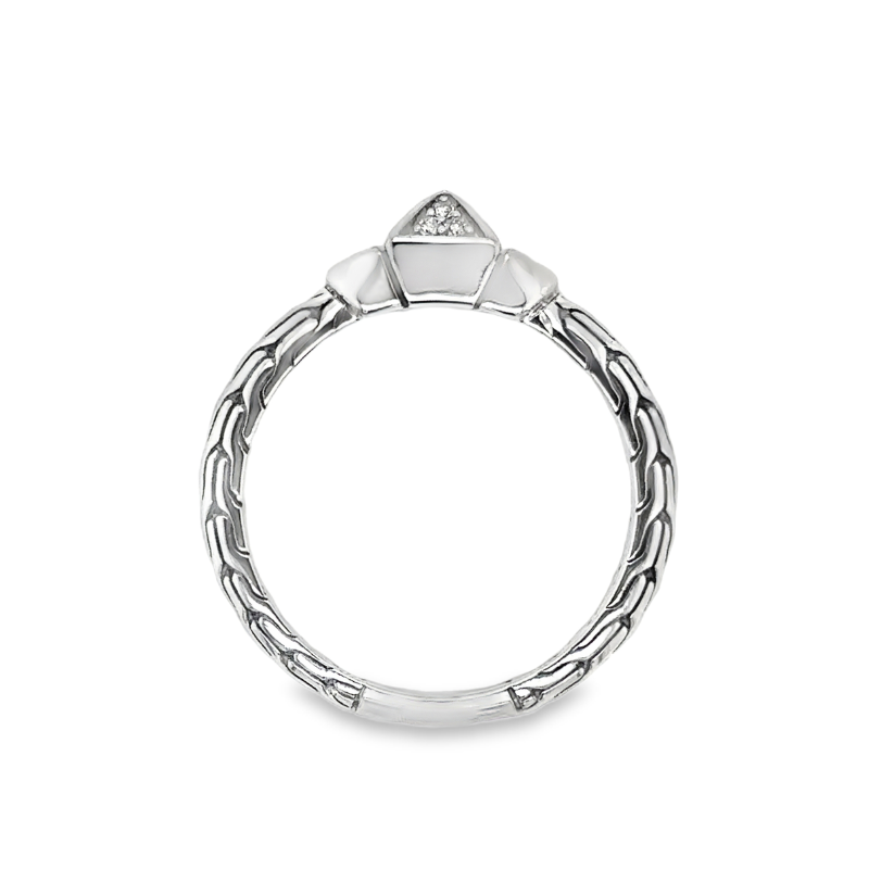 JOHN HARDY Icon Diamond Pyamid Ring