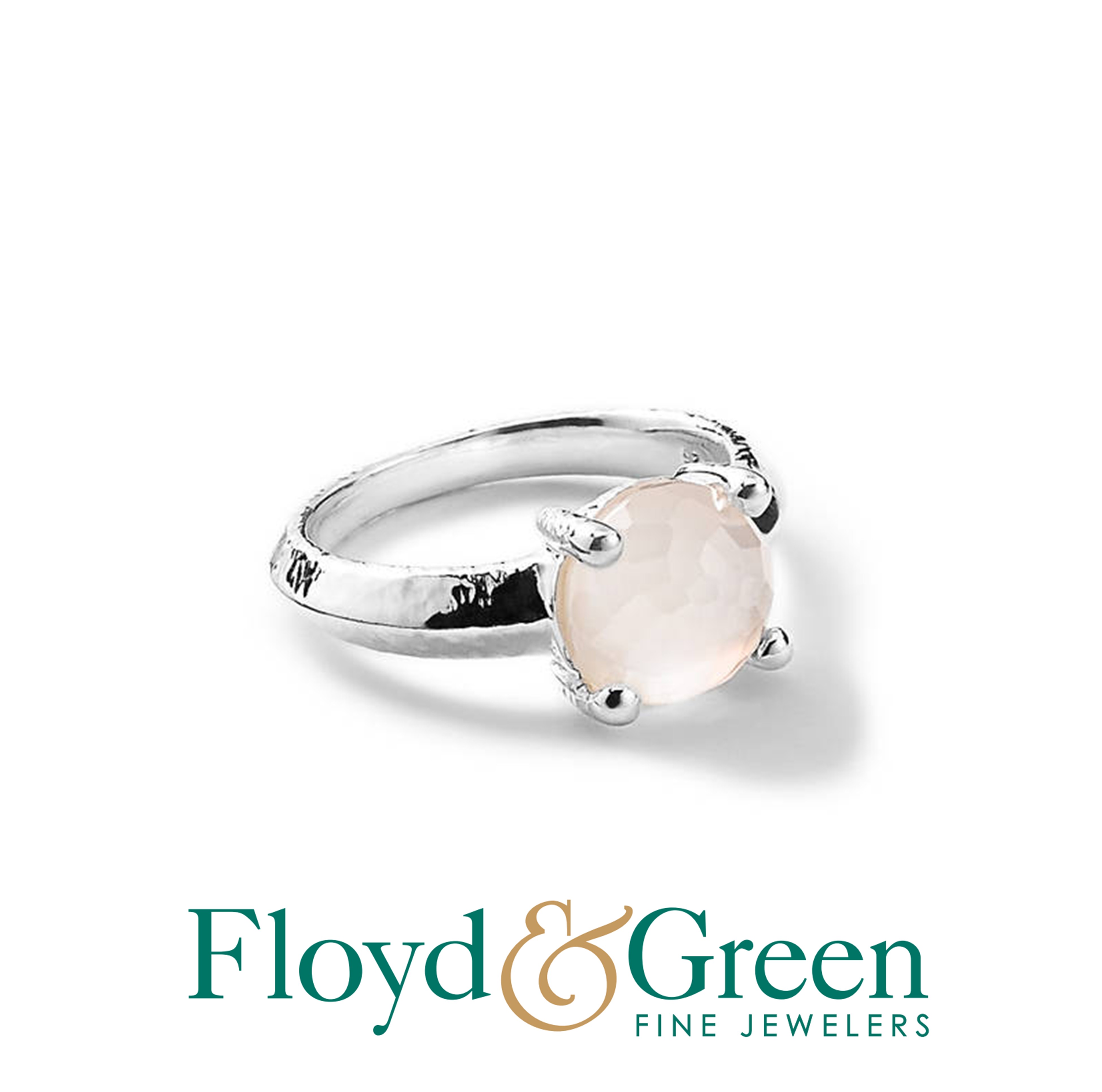 Ippolita Sterling Silver Rock Candy MOP Doublet Ring, Size 6.5