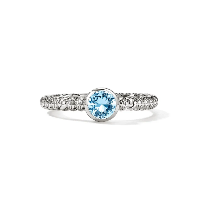 John Hardy Heishi Gem Ring