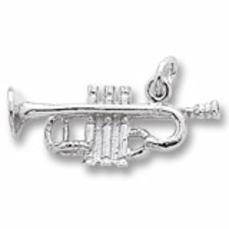 SS Trumpet Charm 0.41 x 0.98