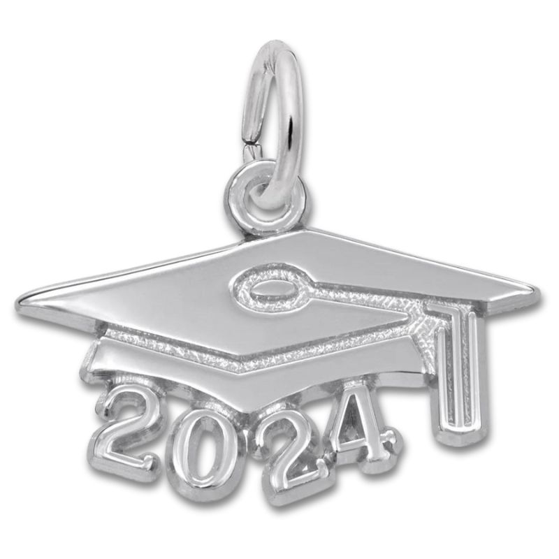 2024 Graduation Cap Charm